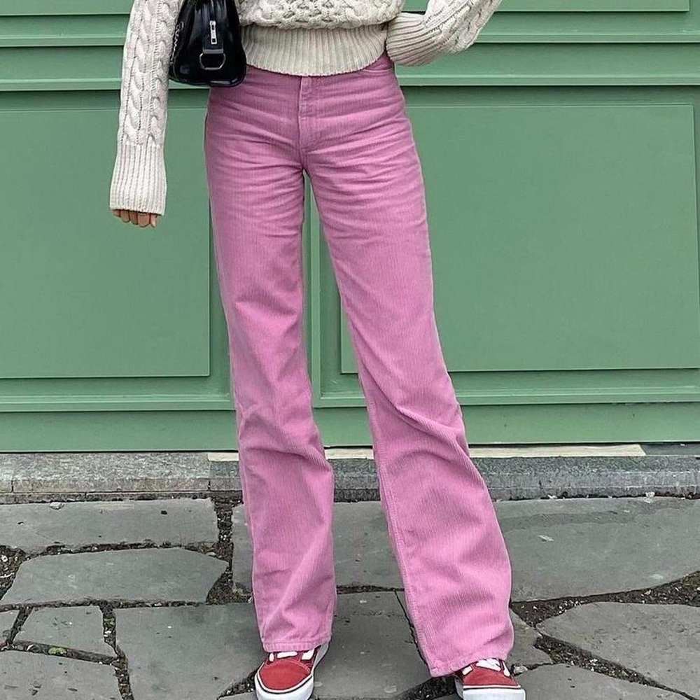 ZARA Pink courdoroy pants.  Barely worn
